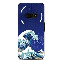 Kanagawa Wave Art Phone Case - Vibrant Design for Blackview Wave 8C (Style 10)