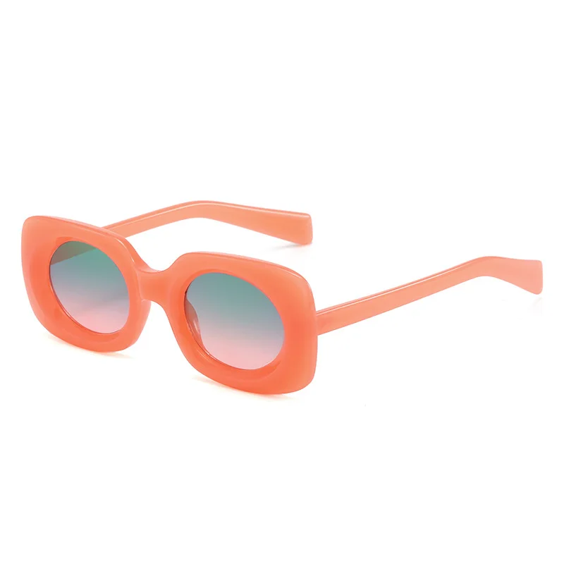 Stylish Candy Color Square Sunglasses main image 1