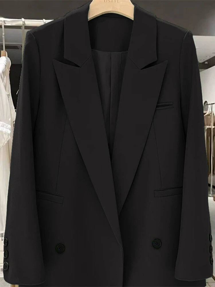 Chic Office Lady Blazer Women's Coats Spring Autumn Female Tops Street Trend Ladies Outerwear Blazers for Women Jacket Clothing