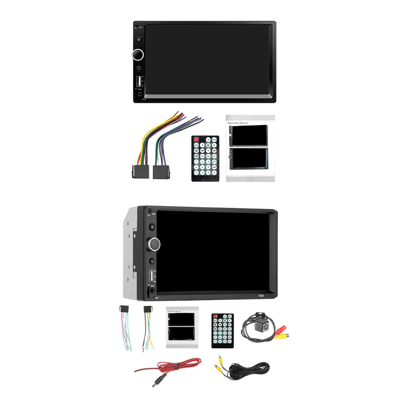 

7inch Screen Car Player Handsfree FM Radio Remote Control