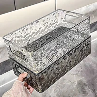 Clear Cosmetic Storage Box Bathroom Make Up Organizer Luxury Makeup Cosmet Box Beauty Storage Skincear Organizer 1