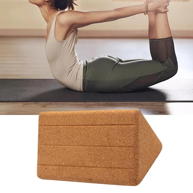 Cork Yoga Blocks, Wood Yoga Block, Wood Yoga Brick