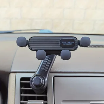 Nuovo supporto per telefono per auto a gravità - Robusto supporto per clip per presa d'aria Supporto per cellulare regolabile per guida a mani libere