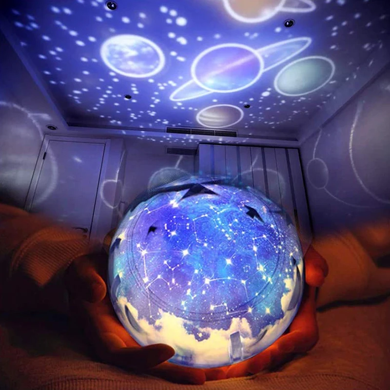 

Galaxy Star Projector Galaxy Star Night Light Creative lamp For Bedroom Living Room Decoration Rotatable Light Children's gift
