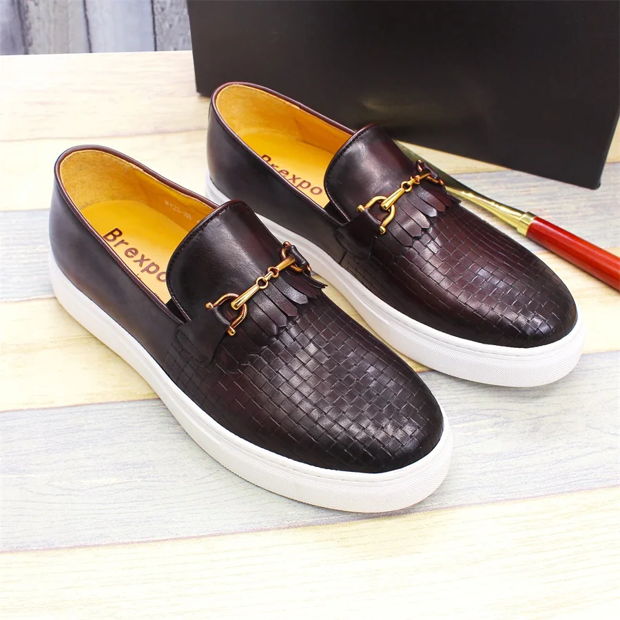Men's Genuine Leather Shoes | Leather Banquet Shoes