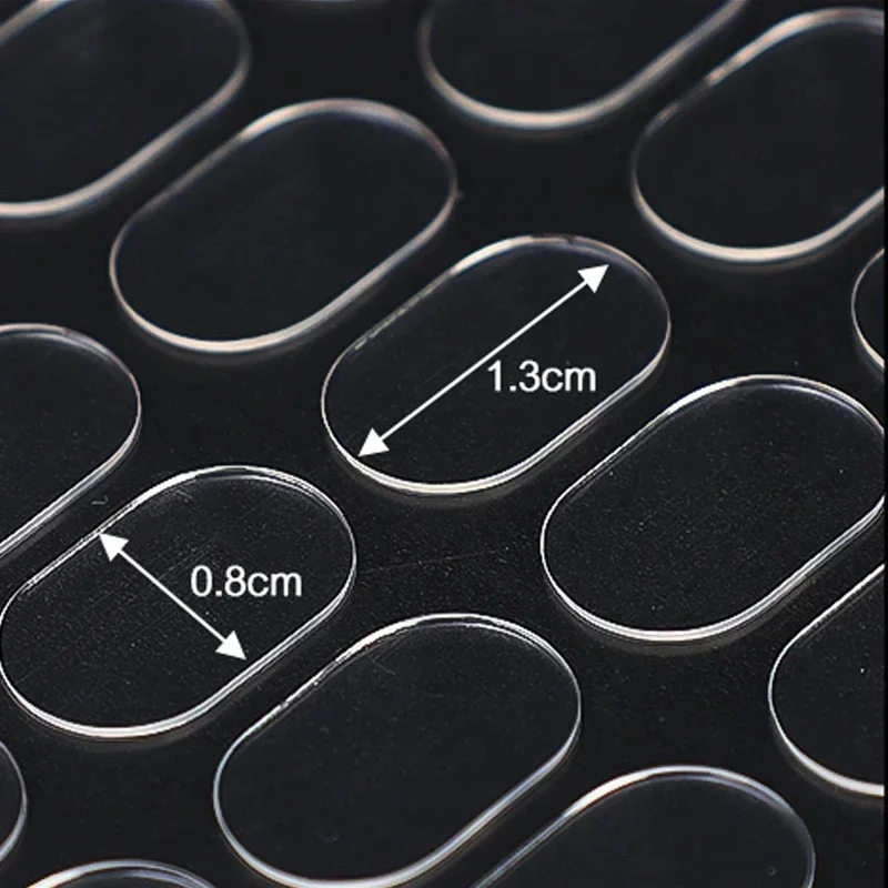 Removable Double Sided Gel Glue Pads Action Figures Adhesive Mounting Dots Poster Wall Hanging Clear Sticky Glue Fixed Patch