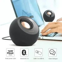 Creative Pebble V3 Wireless Bluetooth Speaker & Wired Pebble Desktop 2.0 Speaker Mini Loudspeaker PC Laptop Accessories Gift 2