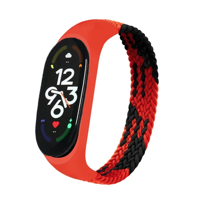 Braided Nylon Solo Loop for Smartwatches - Durable and Stylish Watch Strap Replacement Bracelet