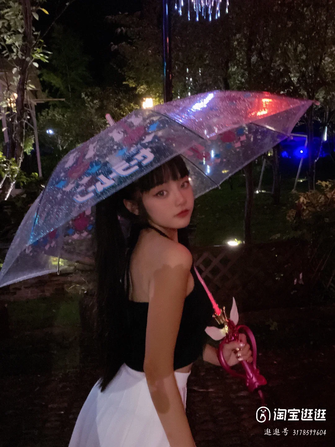 

Sailor Moon Anime Peripheral Magic Stick Moonlight Umbrella Led Light Transparent Umbrella Costume Cosplay Show Props Gift Toys