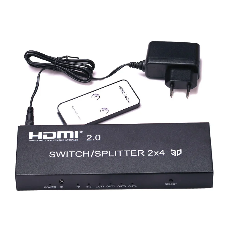 HDMI 2.0 4k 60hz 1x2 1x4 2x4 HDMI ġ й, 3D   PS3 PS4 ǻ Ʈ pc 2 3 4  TV 