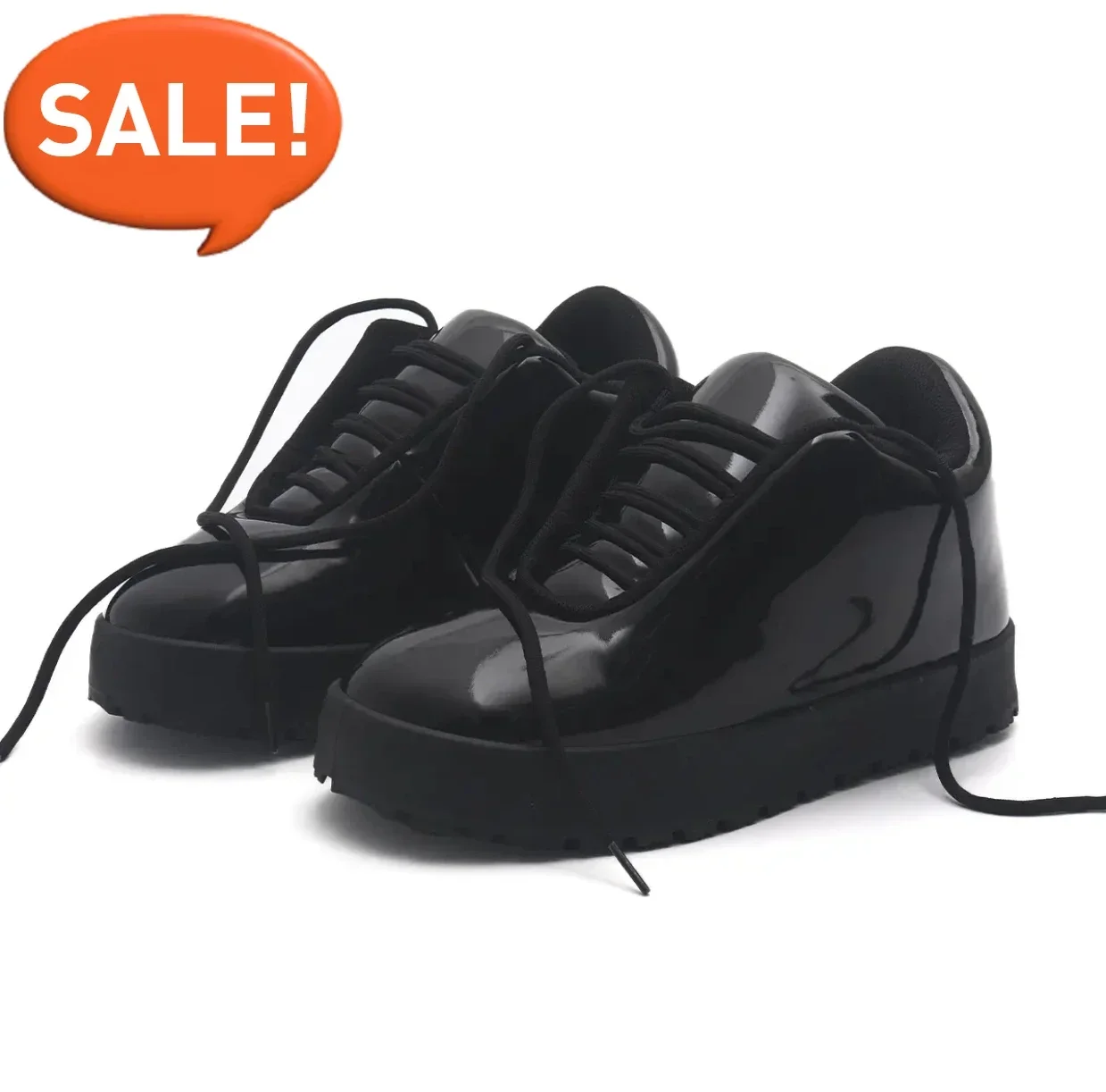 New Rockstar Choppa Trendy Hip-hop Big Toe Bread Shoes Niche Board Shoes High Top Rap Outfit PDF 4