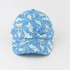 Summer Quick-drying Sun Hats For Kids Cartoon Dinosaur Print Baby Baseball Cap Children Outdoor UV Protection Beach Hat 2