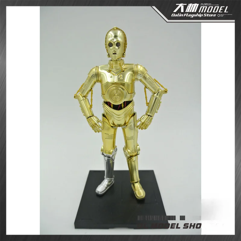 

DALIN MODEL STAR WARS NuclearModel 1/12 C-3PO ANIME MODEL ACTION FIGURES ASSEMBLE MODEL KIT GIFTS FOR KIDS