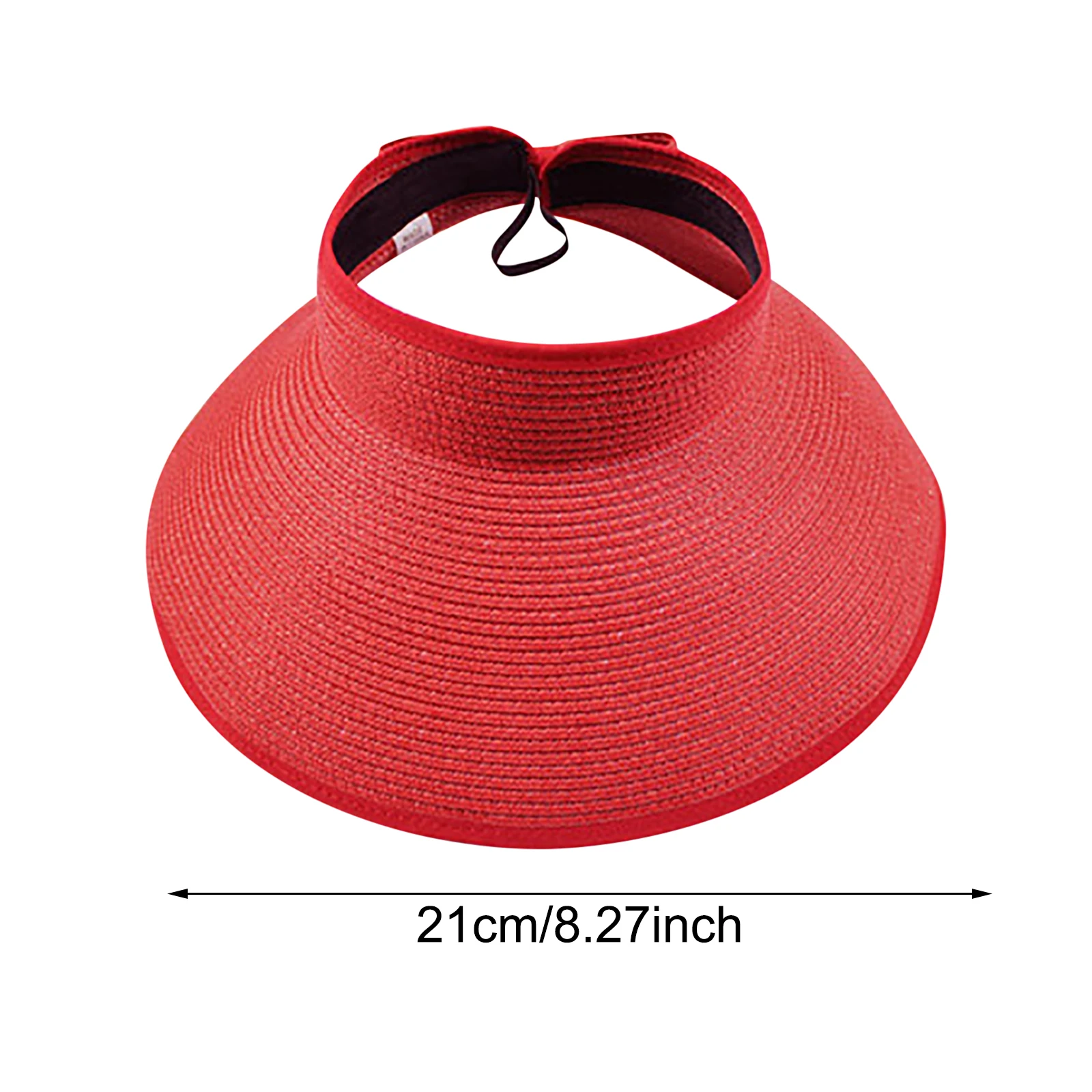 레이디스 레드 선햇 당신의 이상적인 야외 동반자입니다. 여성용 이 멋진 모자는 패션과 기능성의 완벽한 조화를 이룹니다.