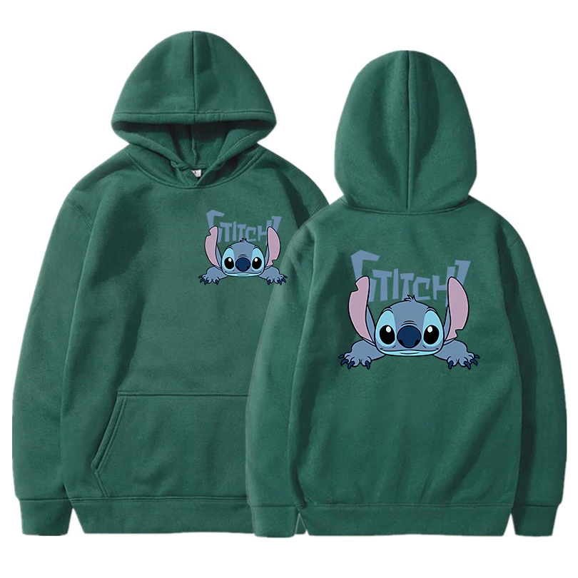 thumbnail image 1 of Sudadera con capucha de Disney Stitch para mujer, ropa de calle Harajuku, bonita sudadera de Anime, ropa de calle de Manga, Unisex, 1 of 5