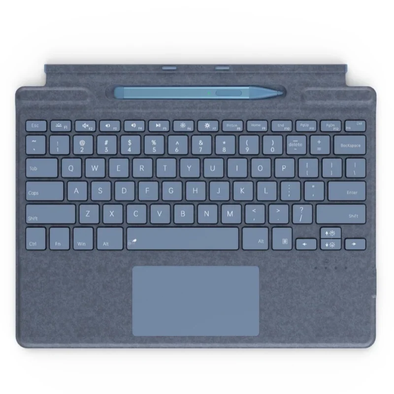 New Colourways for Microsoft Surface Pro 8/9/10/X Bluetooth Keyboard Magnetic Tablet Wireless Touch Keyboard with Pen Slot