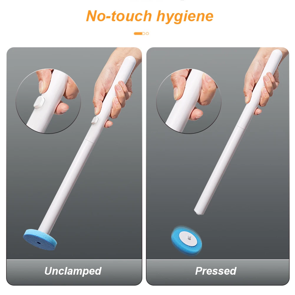 Disposable Aromatherapy Toilet Cleaner Wall-mounted Cleaning Toilet Brush Long Handle Ergonomics Bathroom Cleaning Tools bathroom accessories toilet brush set