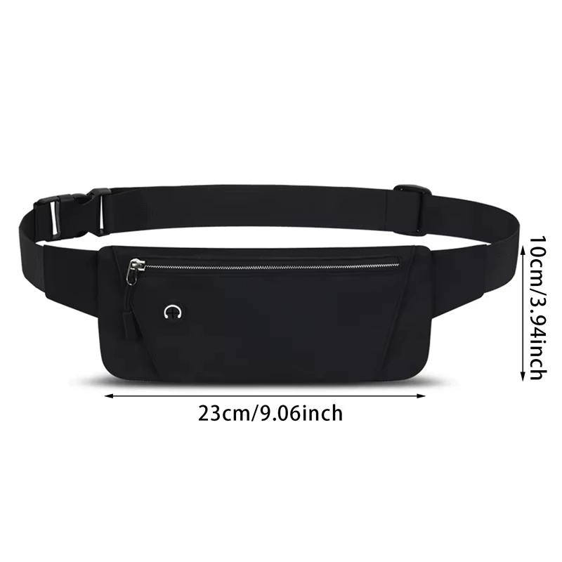 Running Waist Bag Sports Belt Pouch Mobile Phone Bag Men Women Waist Pack Lightweight Gym Sports Bag Waist Pack Adjustable Strap