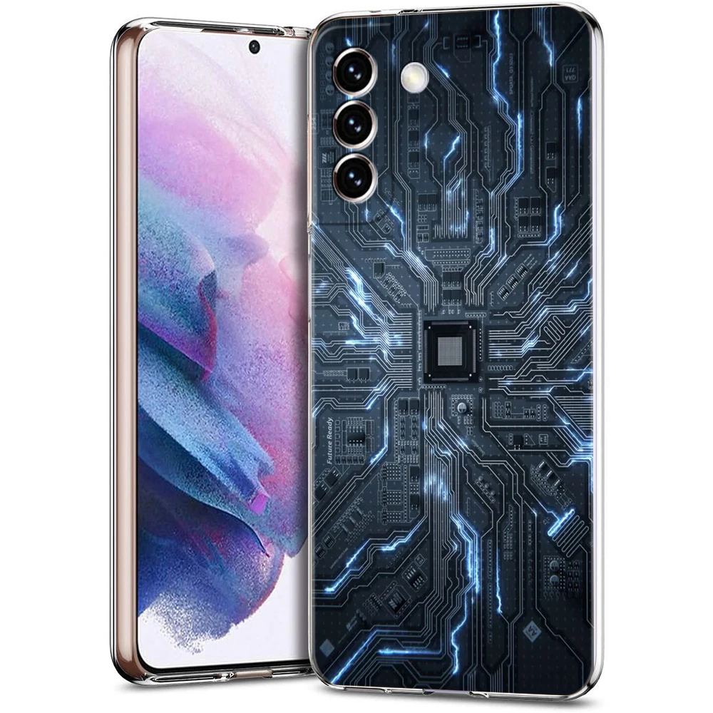 Inside Motherboard Platine Fall für Samsung S24 S23 S22 S20 S21 Fe Ultra S24 S23 S10 S10E S9 S8 plus 5G Telefon Shell Capas – Detail 3