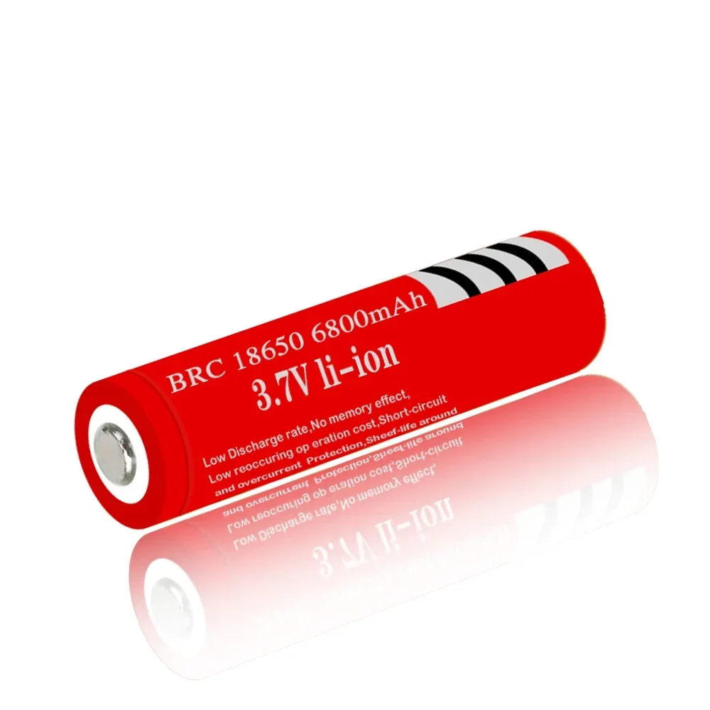 Wholesale Custom New Battery 3.7V 6800mAh BRC 18650 Rechargeable