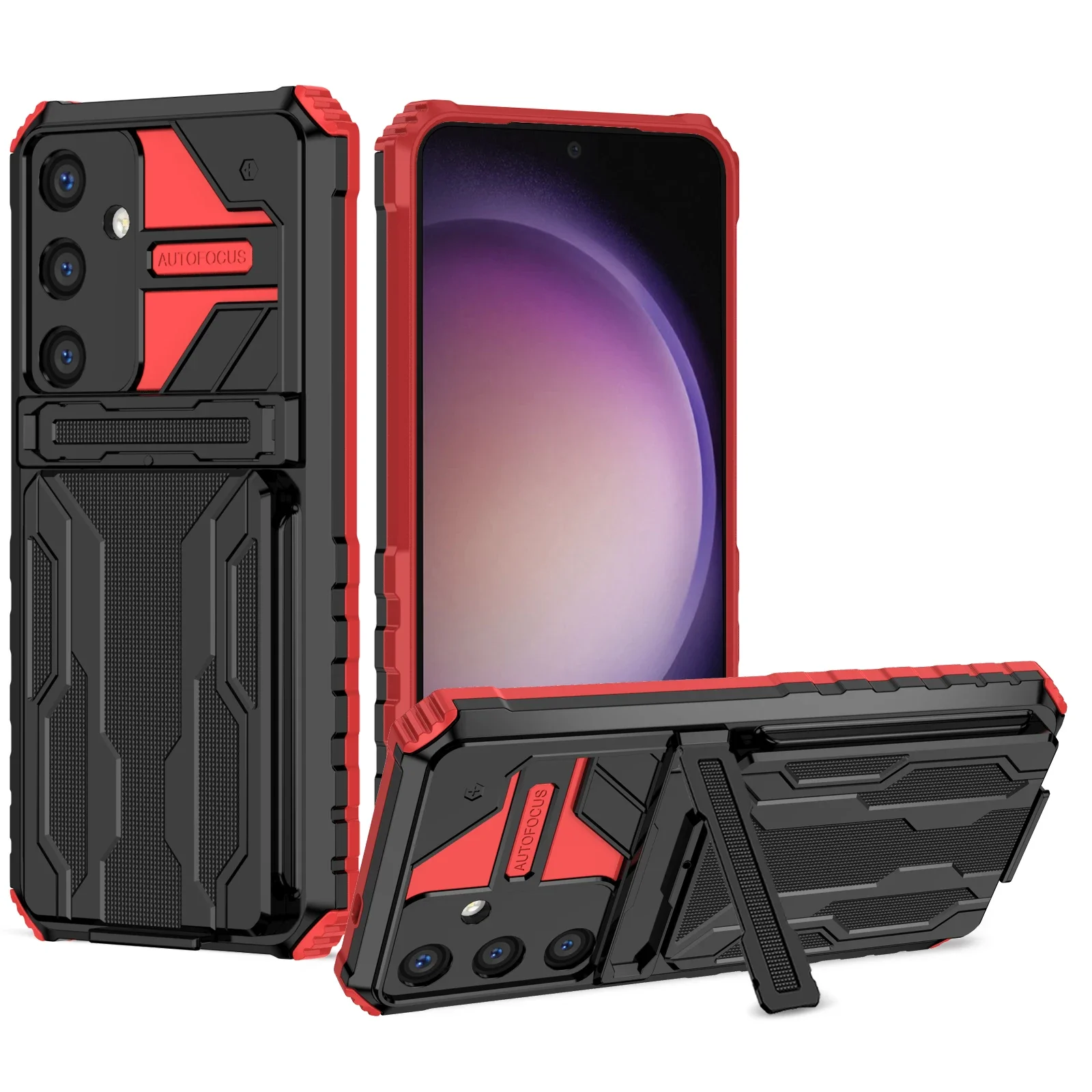 Premium Wallet Card Holder Phone Case with Stand and Anti-Drop Cover