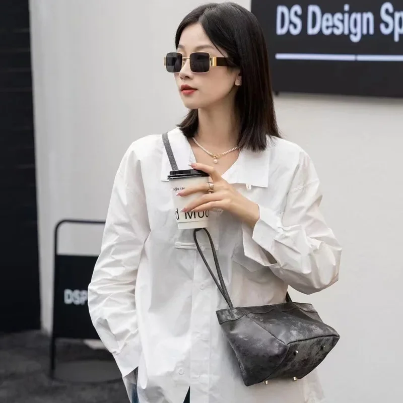 Fashion Silk Women Bucket Bag Luxury Suede Leather Female Party Handbag Custom Name Multiple Lady Shoulder Bag With Top Handles