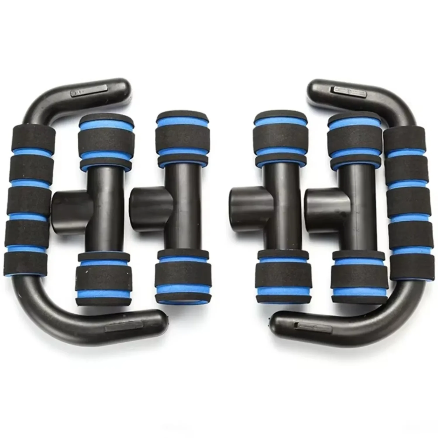 1pair U-shaped Push-up Rack Fitness Equipment Hand Sponge Grip Muscle Training Push Up Bar Chest Home Gym Body Building