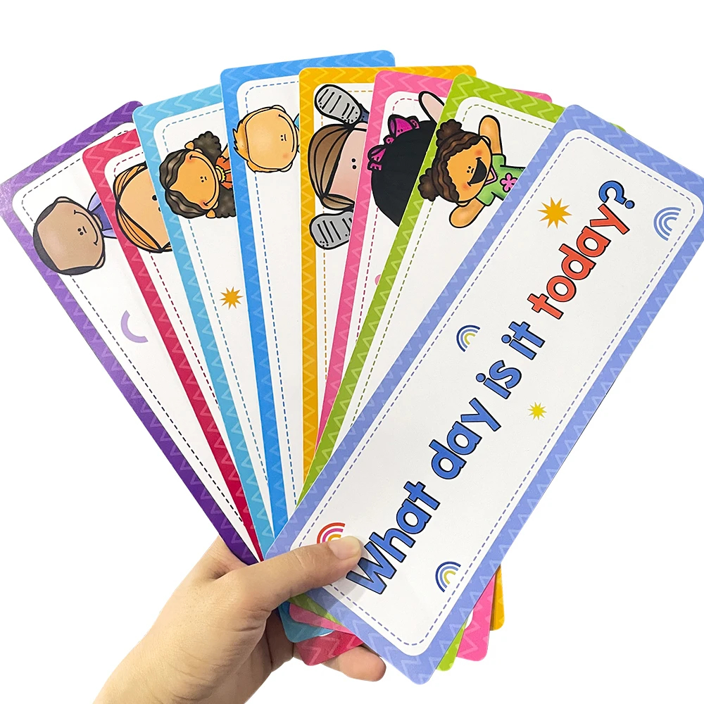 Monthly Headliners Set 12 Months of The Year Day of the Week Headers Monthly Seasonal Week Headers English Words Learning Cards 4