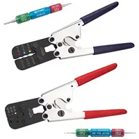 JRready ACT-232 (GMT232 M22520/37-1 Equivalent) Crimp Tool for M81824 Series &ACT-AD10 Heat Shrink Crimping Tool Kit 1