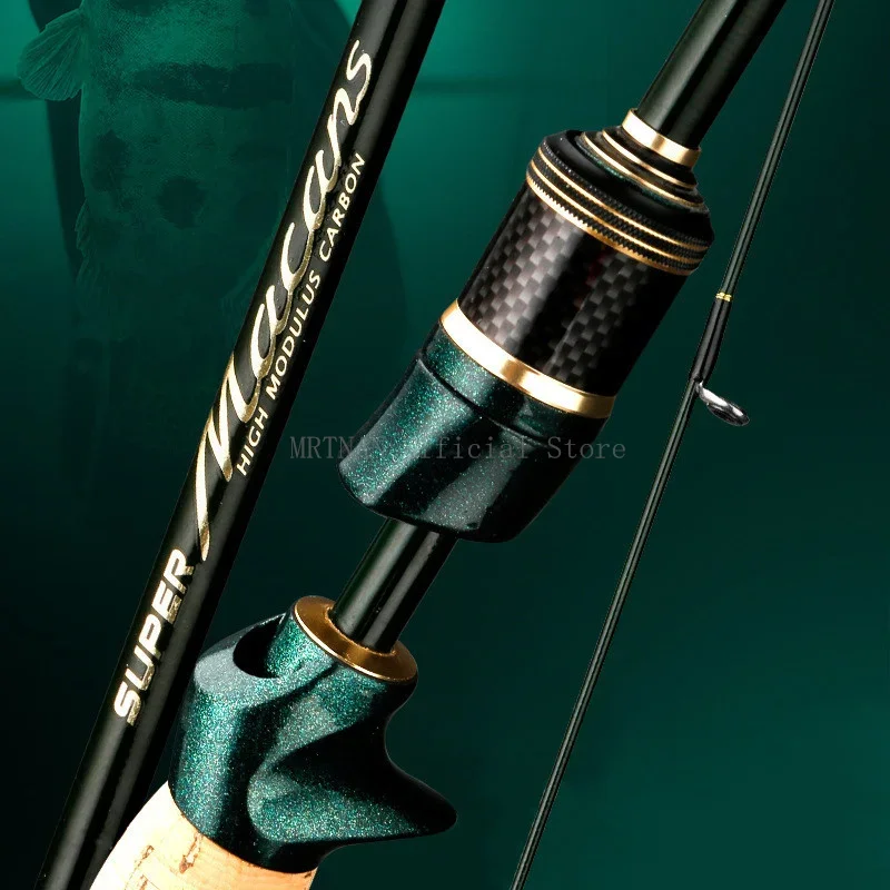 Spinning Casting Fishing Rod 1.8-2.4m 4 Pieces Ultra light 55cm Travel Rod