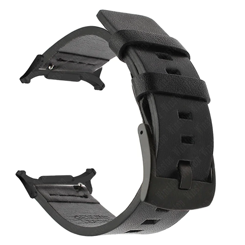 Premium Leather Strap for Business - No Gaps Design, 47mm Wristband Bracelet
