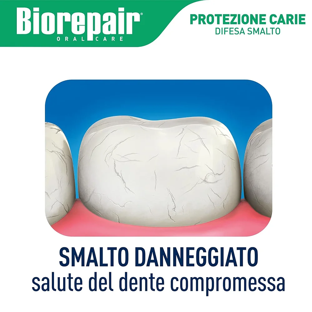 75ml Italy Toothpaste Biorepair Total Protective Repair Toothpaste with microRepair Whitening Remove Smoke Stains