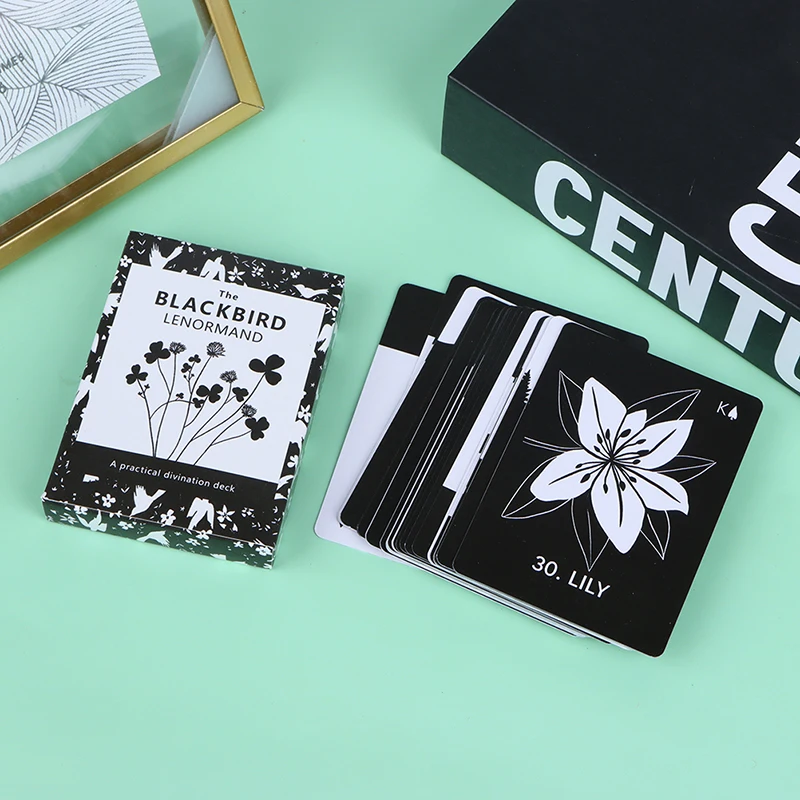 Blackbird Lenormand Tarot Card Pocket Size For Beginners Divination