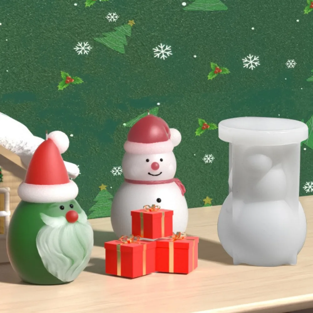 Weihnachts-Silikonform Schneeflocke – Für Kerzen, Seife, Schokolade, Gips, DIY (1 Stück)