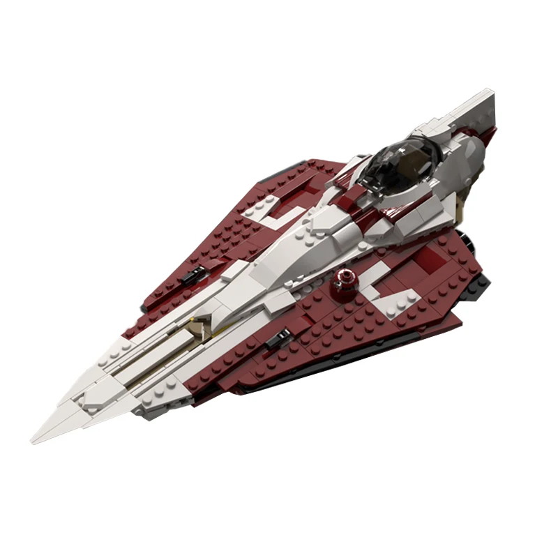 

613 шт. знаменитая звезда фильм MOC Delta 7 Aethersprite Obi Wan модель космического истребителя DIY креативные идеи детская игрушка подарок на день рождения блоки