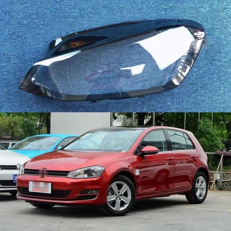 

For Volkswagen Golf 7 2014 15 16 2017 Headlamp Transparent Cover Headlight Shell Lens Replace The Original Lampshade Plexiglass