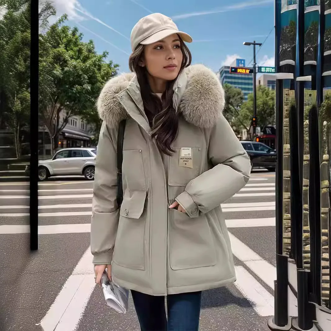 Rita® | Women's fur hooded puffer coat winter 2024
