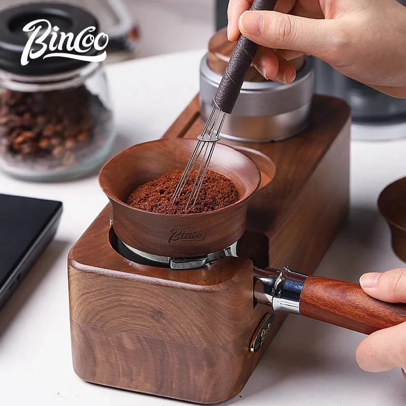 CCYKXAA Anneau De Dosage De Cafu00e9 Entonnoir De Dosage 54mm Accessoires De Cafe Expresso En Aluminium