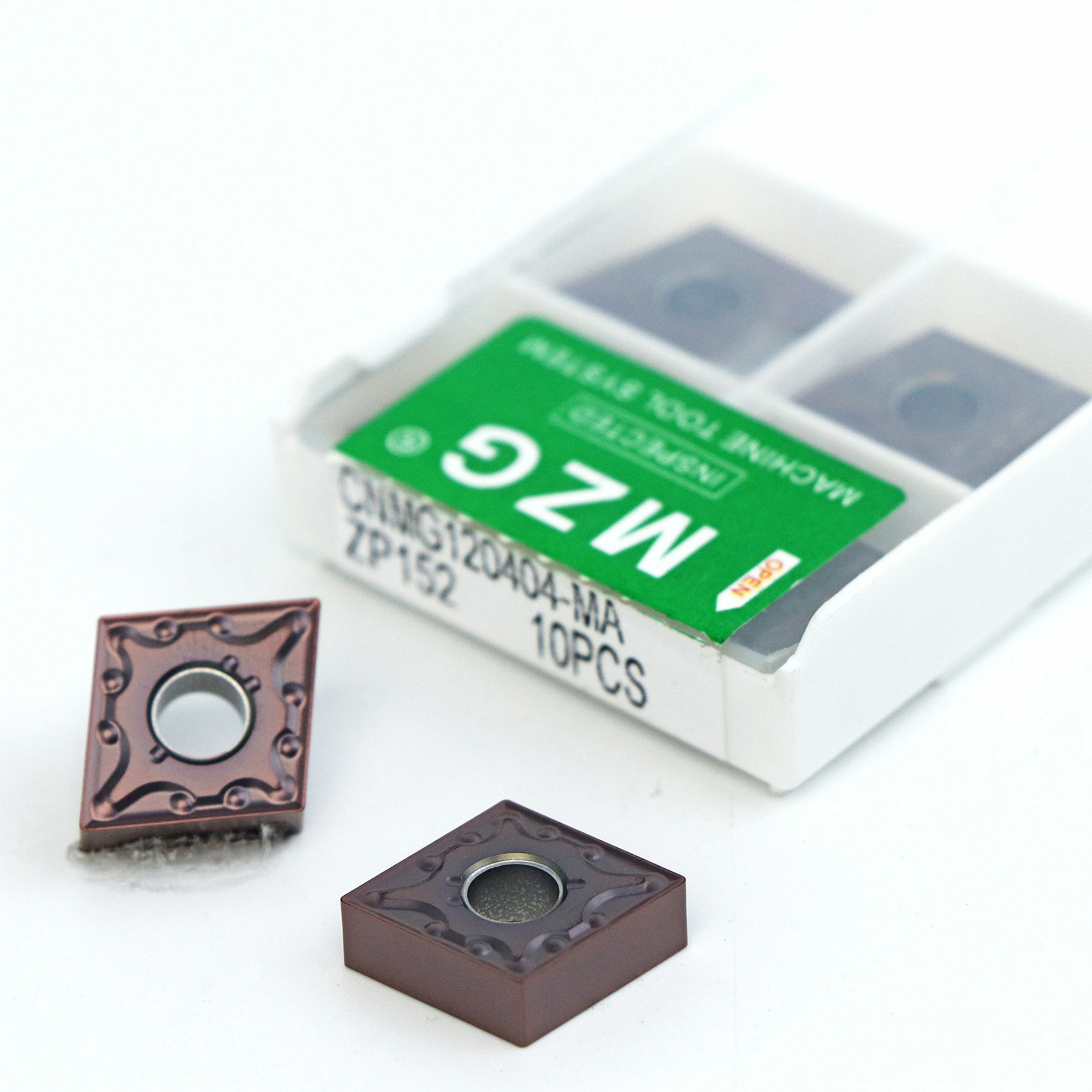 MZG 10pcs CNMG 1204 08 04 MS MM MA ZP152 Boring Turning CNC