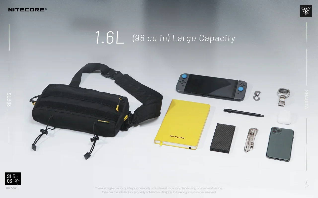 รูปสินค้า กระเป๋าเป้ EDC สำหรับผู้ชาย ใส่ของได้เยอะ กันน้ำได้