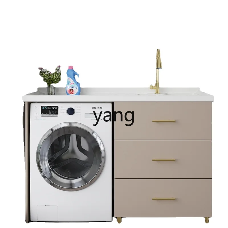 Yhl Alumimum Vasca Per Bucato Interplatform Basin Mate Con Washboard Quartz Stone