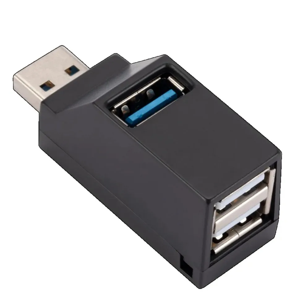 3 Ports High Speed USB 3.0 HUB Adapter Extender Splitter For PC Laptop MacBook P