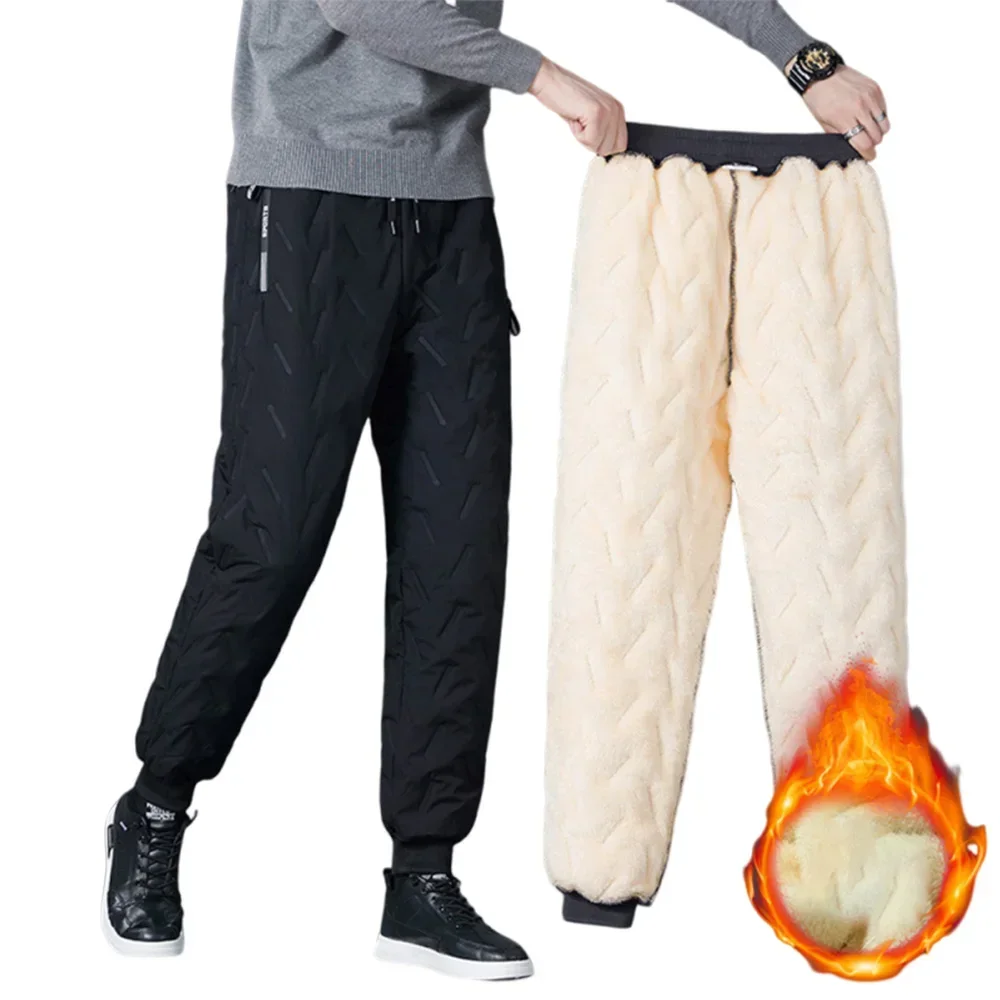 

Мотоциклетные брюки для мужчин и женщин, зимние спортивные штаны, ветрозащитные брюки, утепленные плюшевые наколенники, водонепроницаемые брюки для верховой езды