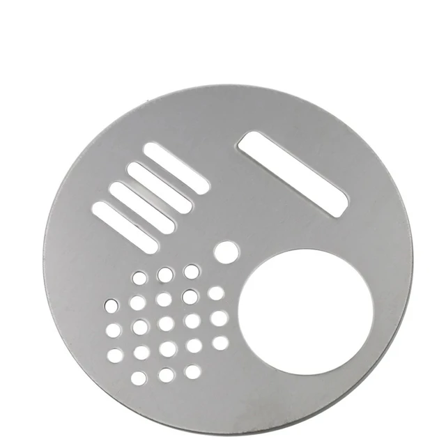 5 Pc -K Méhészet Rozsdamentes Acél Vágó Fém Fészekajtó Anti -Méhek Menekülési Kerek Méhkas Méhészeti Eszköz