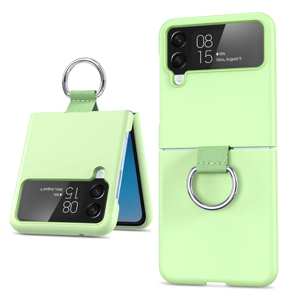 Luxury Matte PC Armor Finger Ring Grip Case in Candy  Design