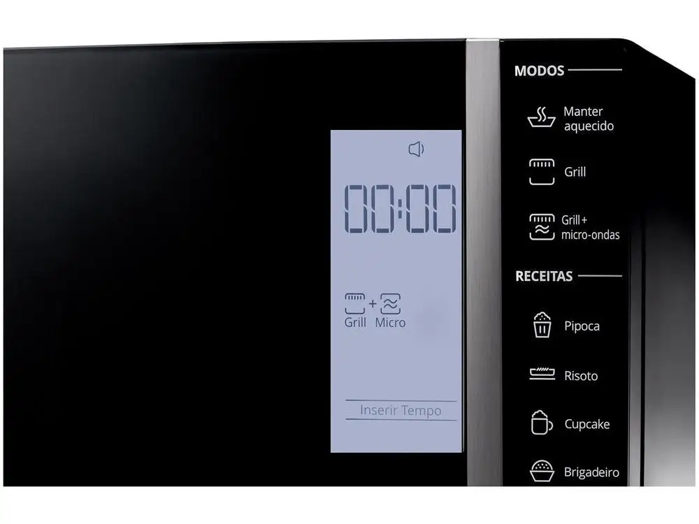 Micro-ondas Brastemp 32L Preto com Grill BMG45AE - 220V 6