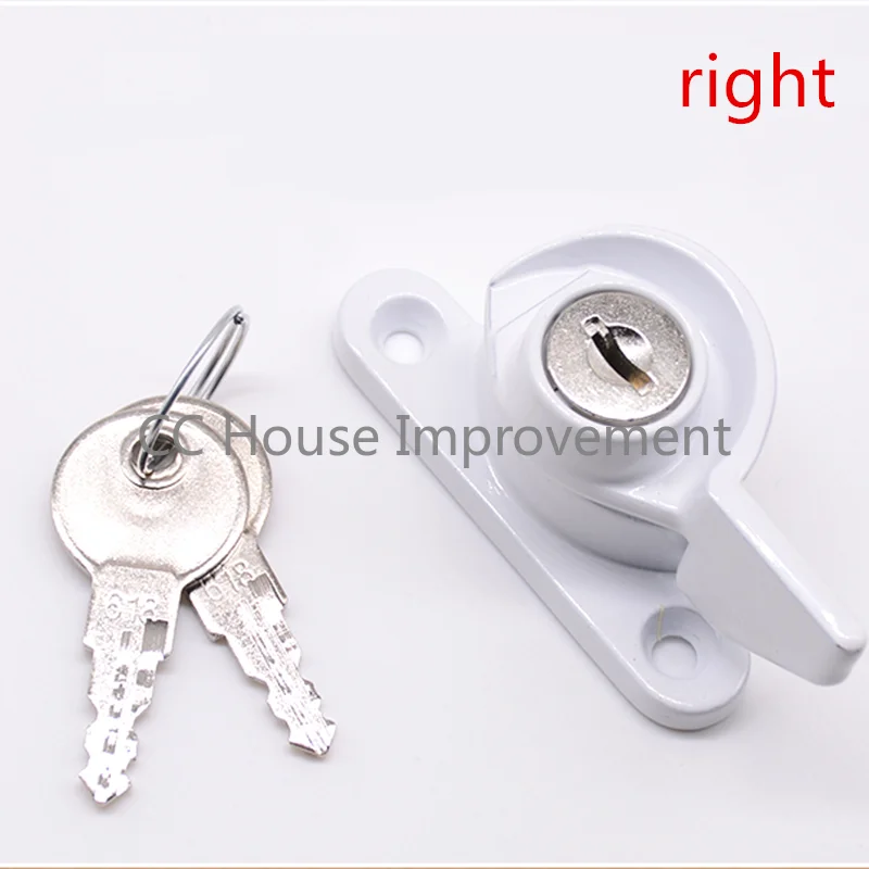 Zinc Alloy Doors And Windows Lock Window Door Lock Sash Jammer Windows Hasp Security With Key