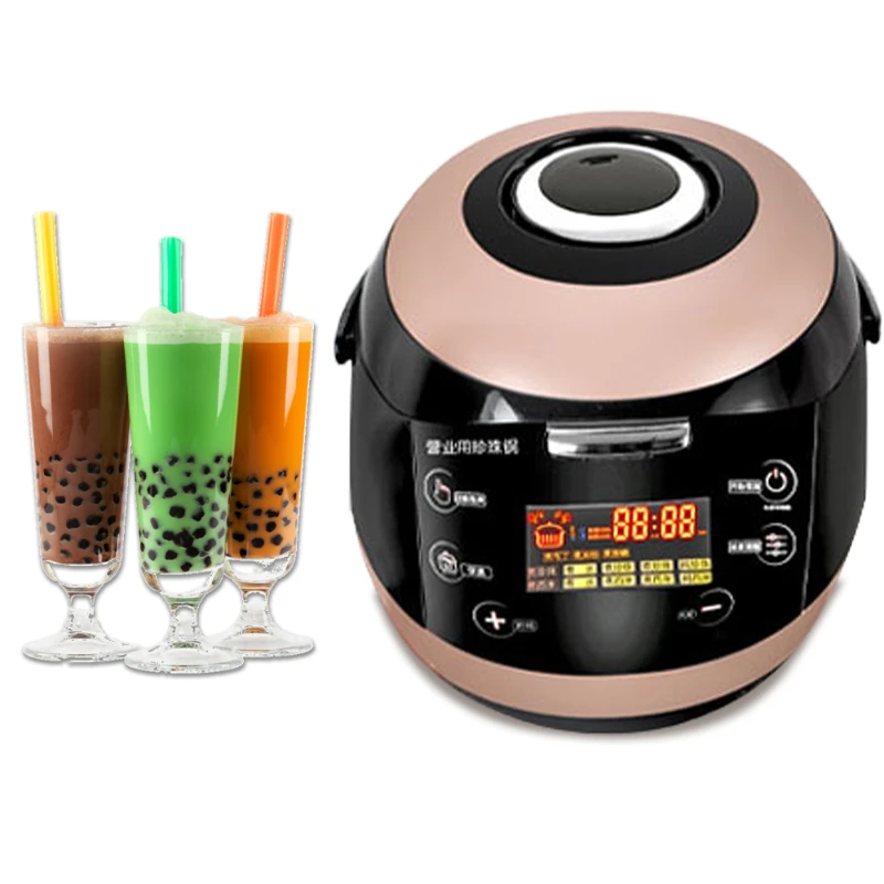 110V 220V 5L Commerciale Automatico Multifunzionale Elettrico Tapioca Pearl Cooker Boba Cooker Bubble Tea Milk Tea Equipment