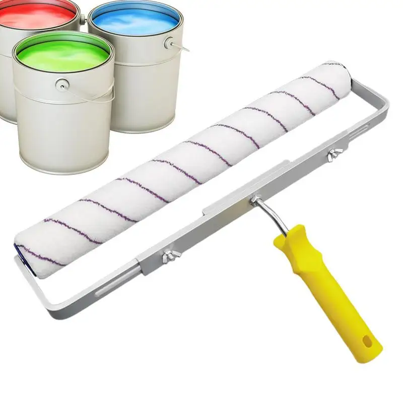 Paint Roller High Quality Paint Roller Brush 18 Inches Roller Paint Brush Multi Purpose Paint Roller For Walls With Frame