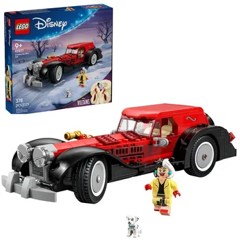 【Presale September】LEGO® ǀ Disney Cruella De Vil’s Car (43277) Constructable Set Buildable Toy Car Fans Aged 9 Plus 378 Pieces